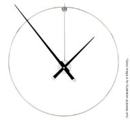 1 x LIGNE ROSET  'PIK' Large Designer Wall Clock - Measures 70cm In Diameter - Ref: HHW85/JUL21 -
