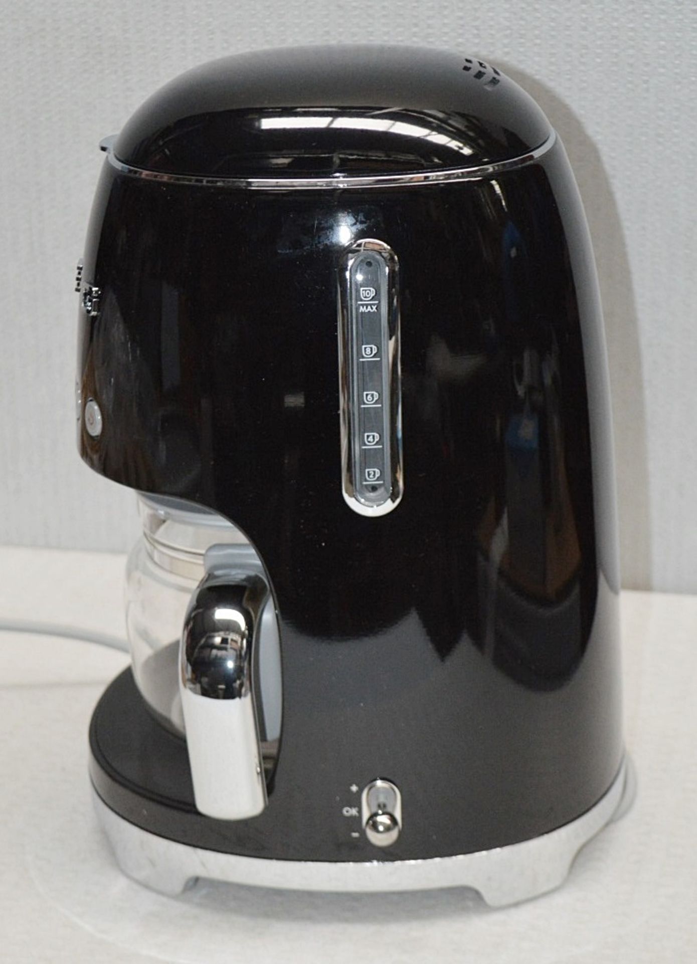 1 x SMEG Drip Coffee Machine In Black - Ref: HHW64/JUL21 - PAL/A - CL679 - Location: Altrincham WA14 - Image 3 of 10