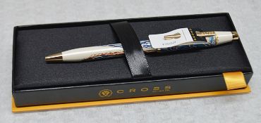 1 x CROSS Wanderlust Malta Ballpoint Pen In Presentation Box - Ref: HHW10/JUL21/PAL-B - CL679 -