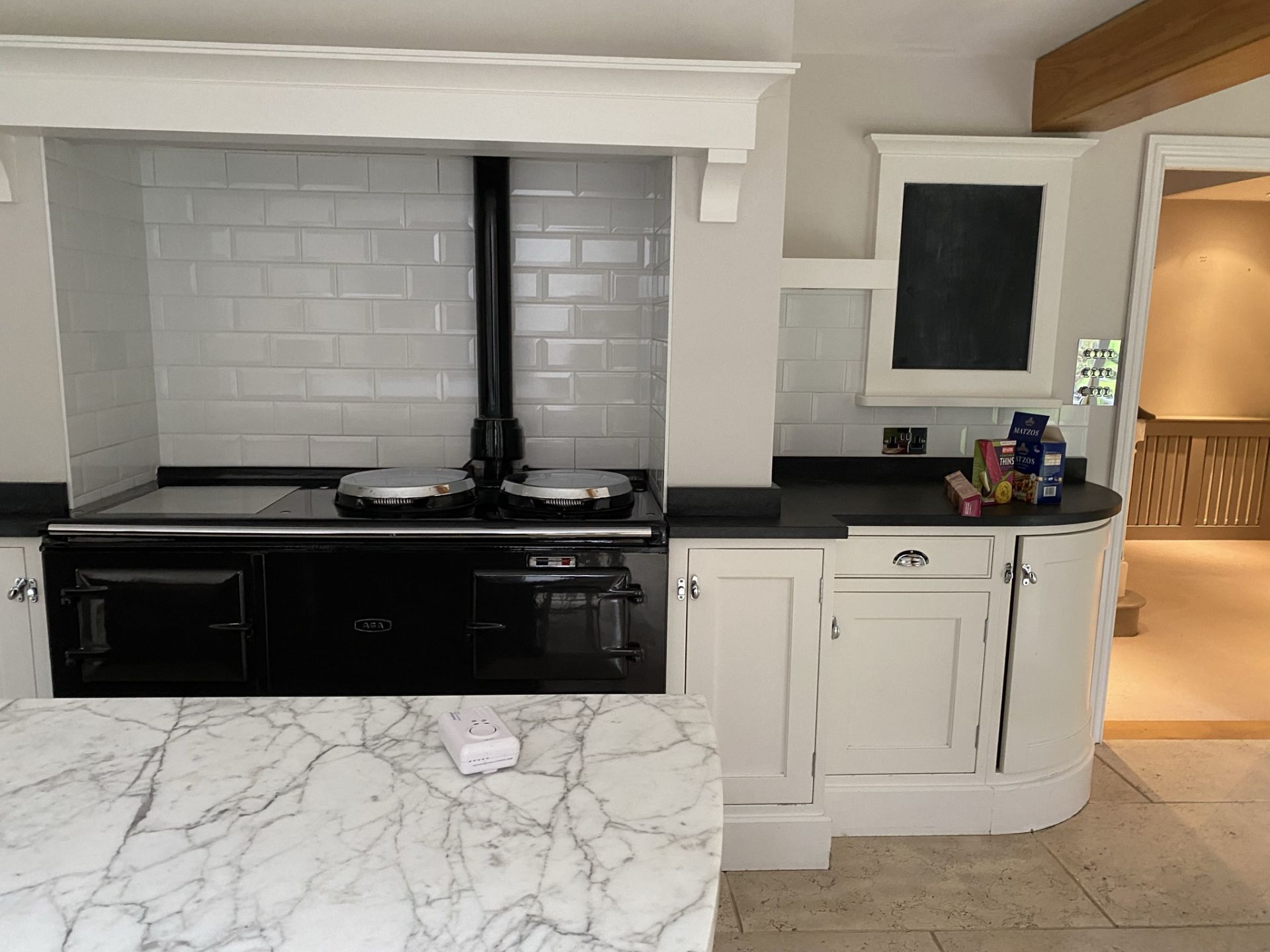 1 x Bespoke Jeremy Wood Fitted Kitchen Featuring Hand Painted Solid Wood Framed Doors, Semi Circle - Image 22 of 33