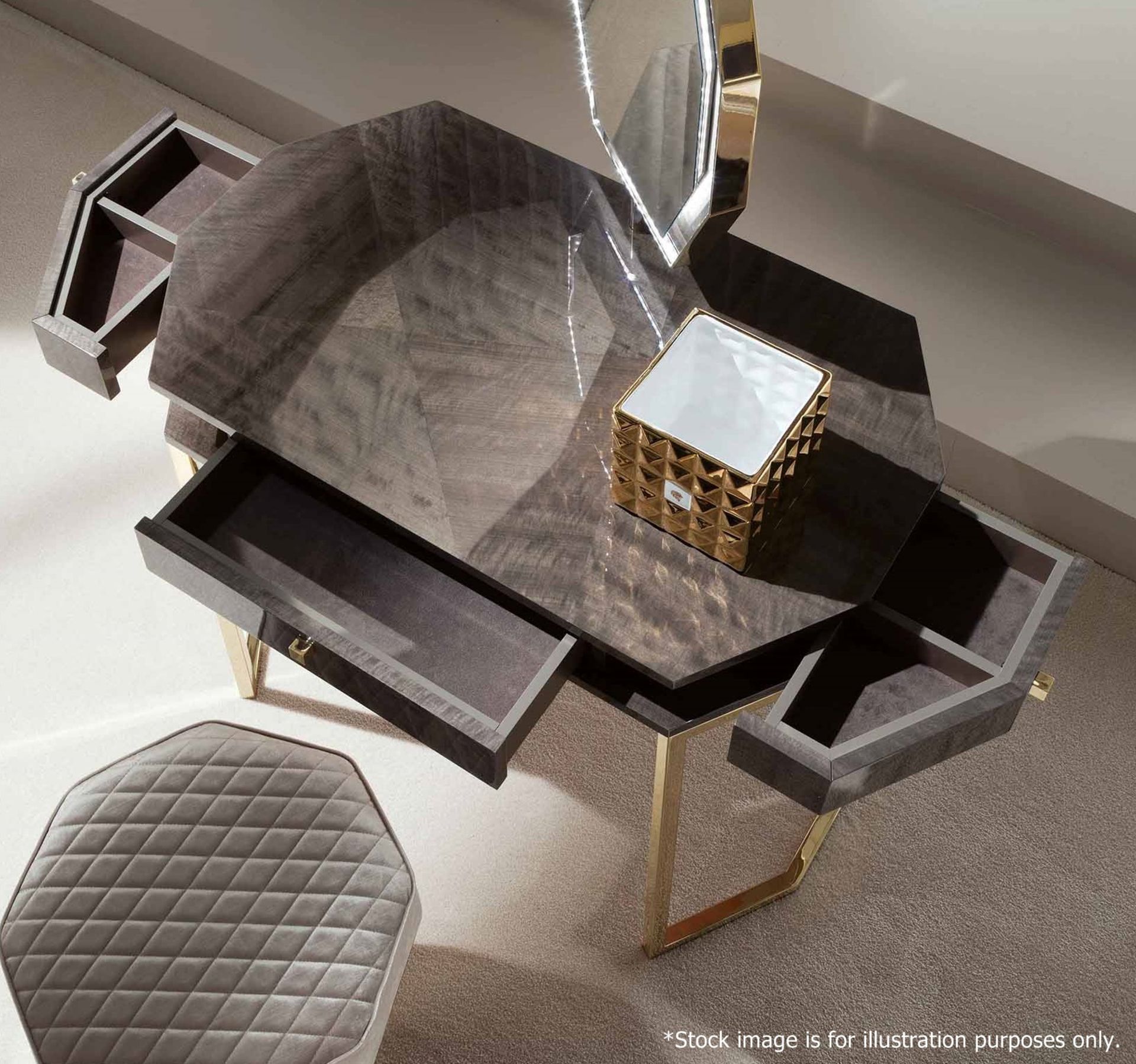 1 x GIORGIO COLLECTION 'Infinity' Luxury Italian Vanity Desk (5985) - Original RRP £5,040 - Image 3 of 12