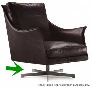 1 x FLEXFORM Boss Armchair (Swivelling Base Only) - Dimensions: To Follow - Ref: 6483842/JUN21 -