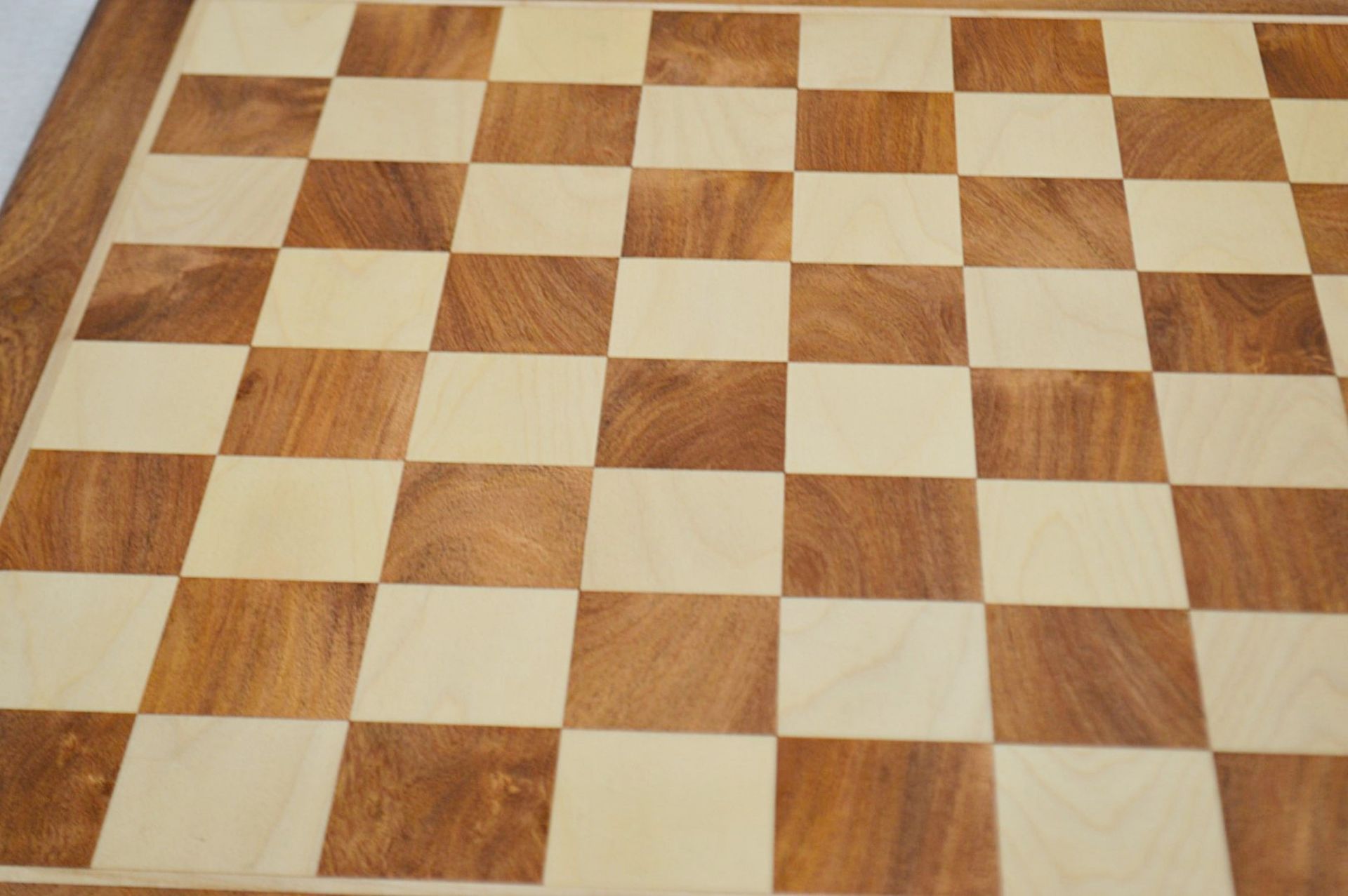 1 x Luxury Shisham Wooden Chessboard - W53 x D53 x H2.5cm - Ref: HHW006/JUL21 - CL679 - Location: - Image 2 of 3