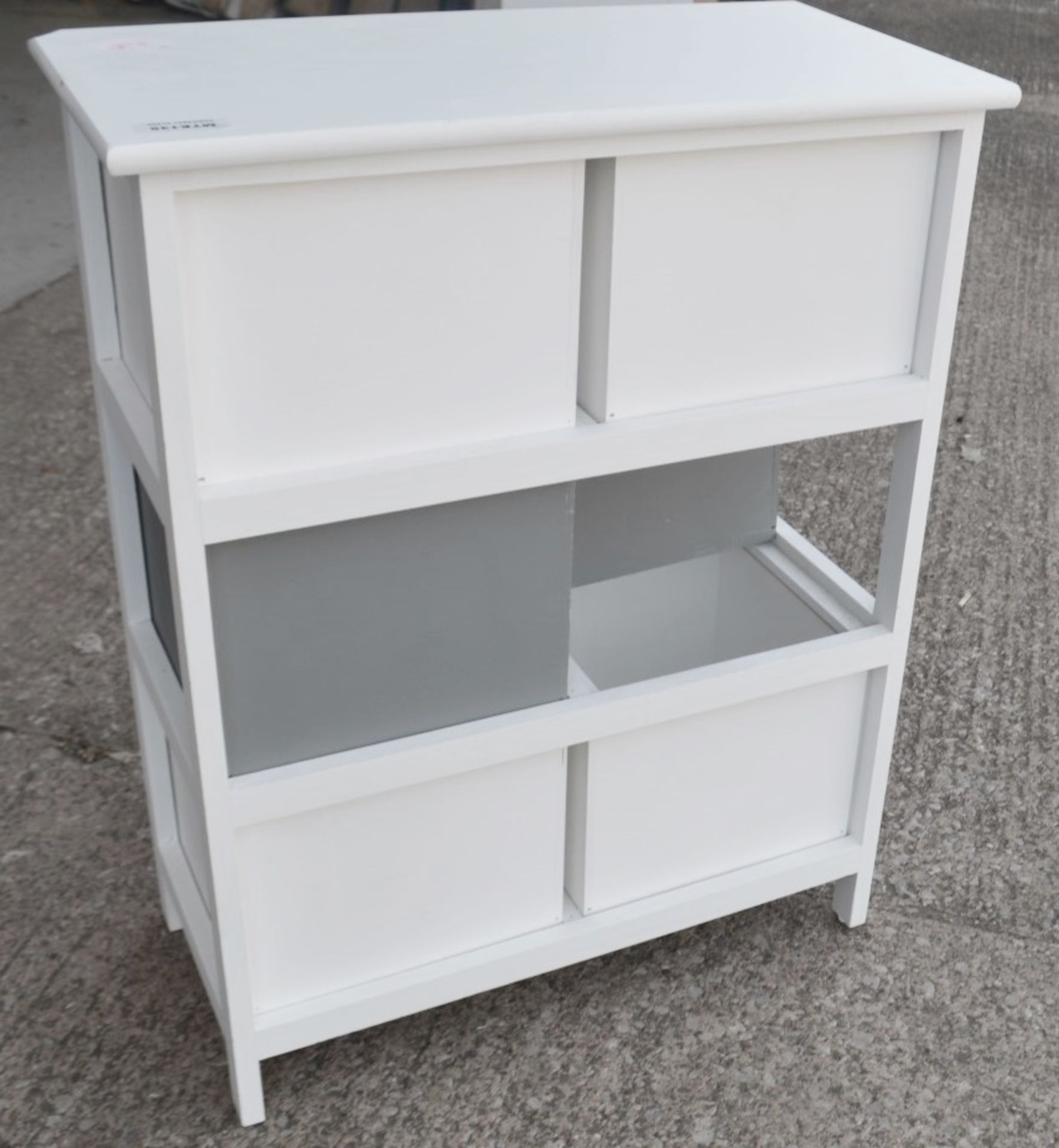 2 x Storage Cupboards In White - Preowned, From An Exclusive Property - Dimensions Vary - No VAT - Image 9 of 10