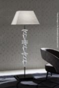 1 x GIORGIO COLLECTION 'Vision' Luxury Venetian 'Murano' Blown Glass Floor Lamp - RRP £2,784
