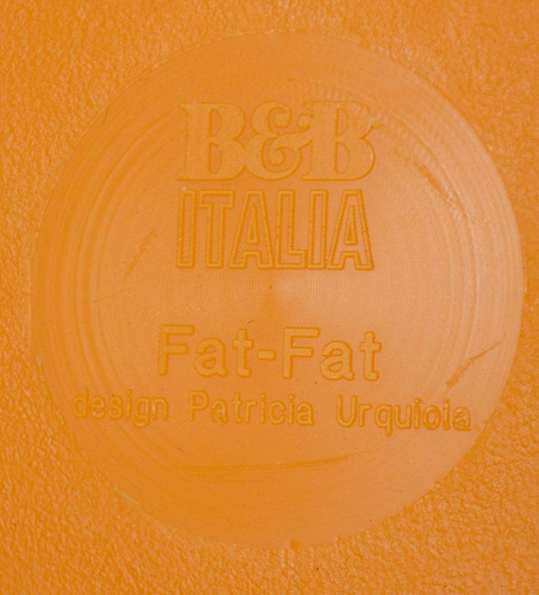 1 x B&B ITALIA 'Fat Fat' Lady Fat Low Coffee Table In Black Genuine Cow Hide - Original RRP £1,849 - Image 6 of 10