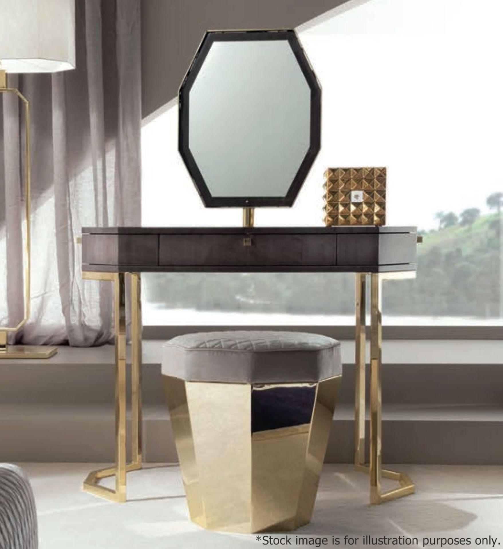 1 x GIORGIO COLLECTION 'Infinity' Luxury Italian Vanity Desk (5985) - Original RRP £5,040