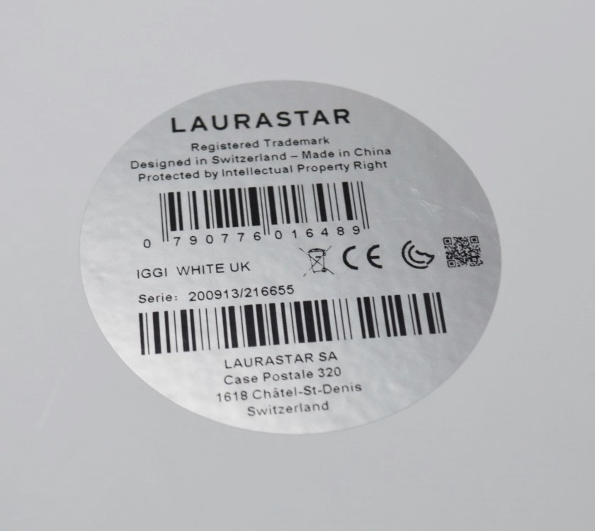 1 x Laurastar Handheld Steamer - Ref: HHW30/JUL21 - CL679 - Location: Altrincham WA14 Condition - Image 11 of 11