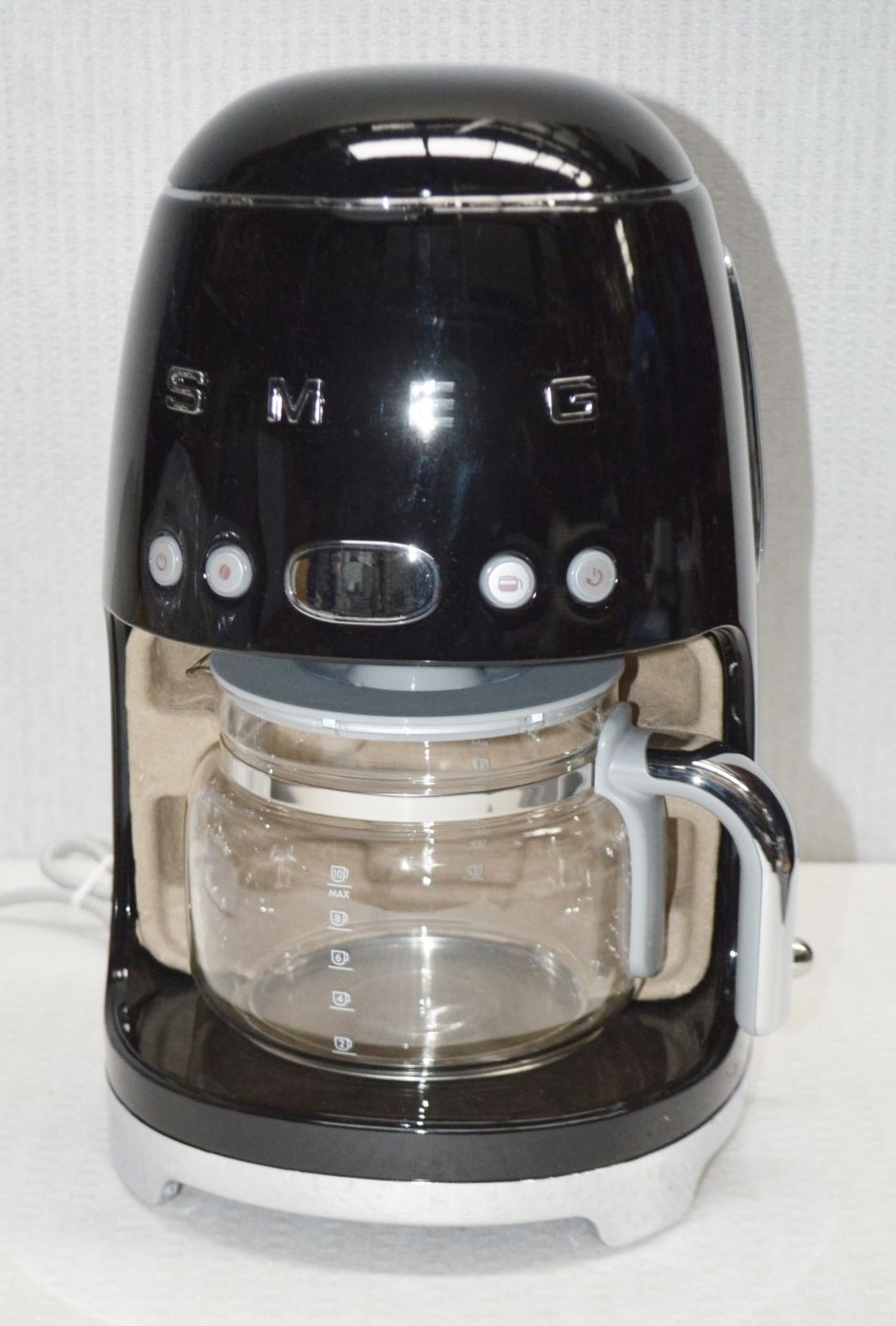 1 x SMEG Drip Coffee Machine In Black - Ref: HHW64/JUL21 - PAL/A - CL679 - Location: Altrincham WA14 - Image 2 of 10