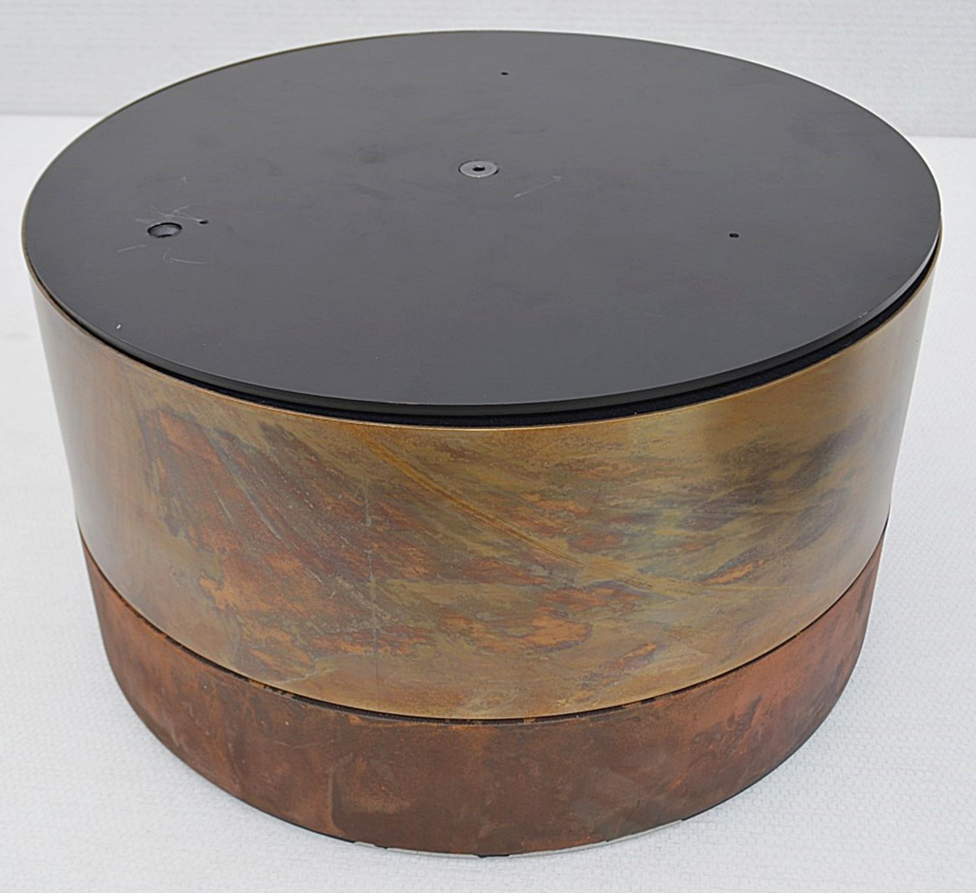 1 x GALLOTTI & RADICE 'Humea' Designer Glassed Topped Coffee Table - Original RRP £1,350 - Image 4 of 6