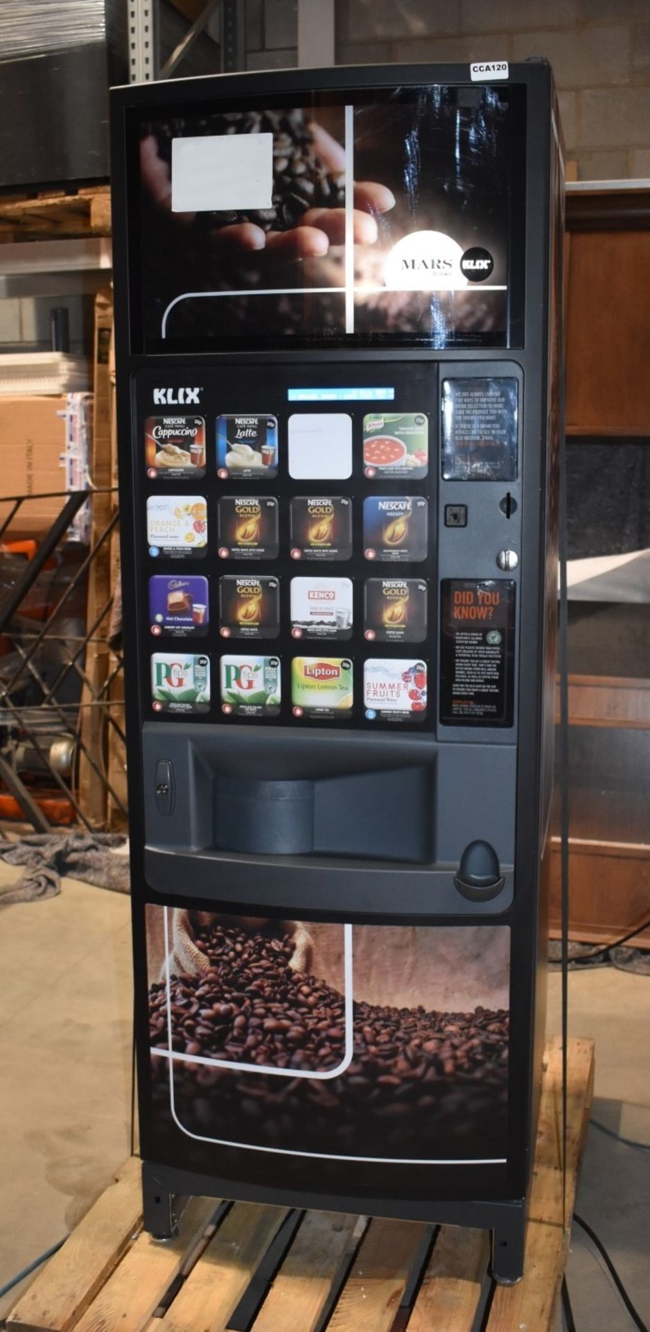 1 x Klix Outlook Hot and Cold Drinks Vending Machine - Bild 11 aus 24