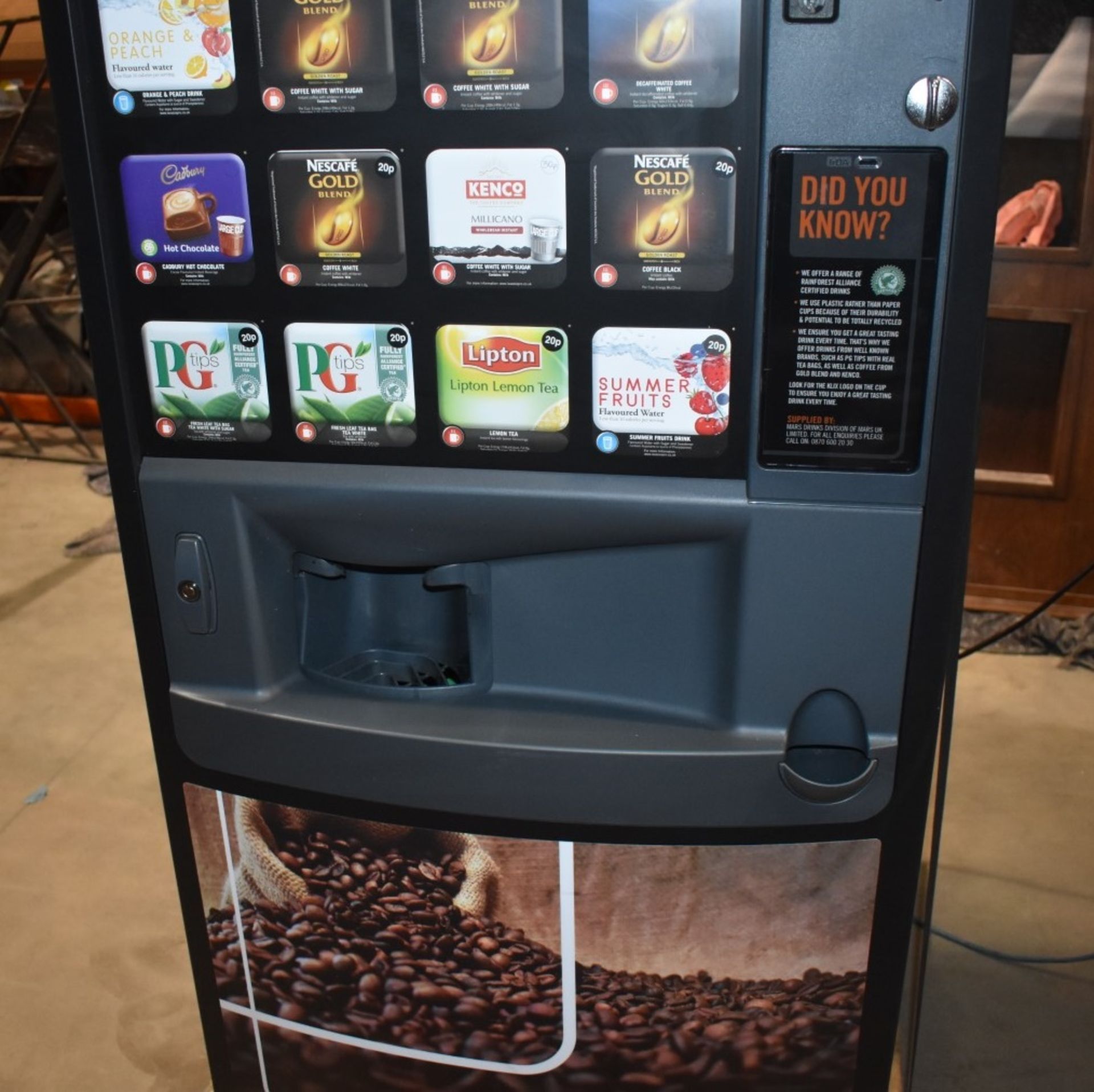 1 x Klix Outlook Hot and Cold Drinks Vending Machine - Bild 22 aus 24
