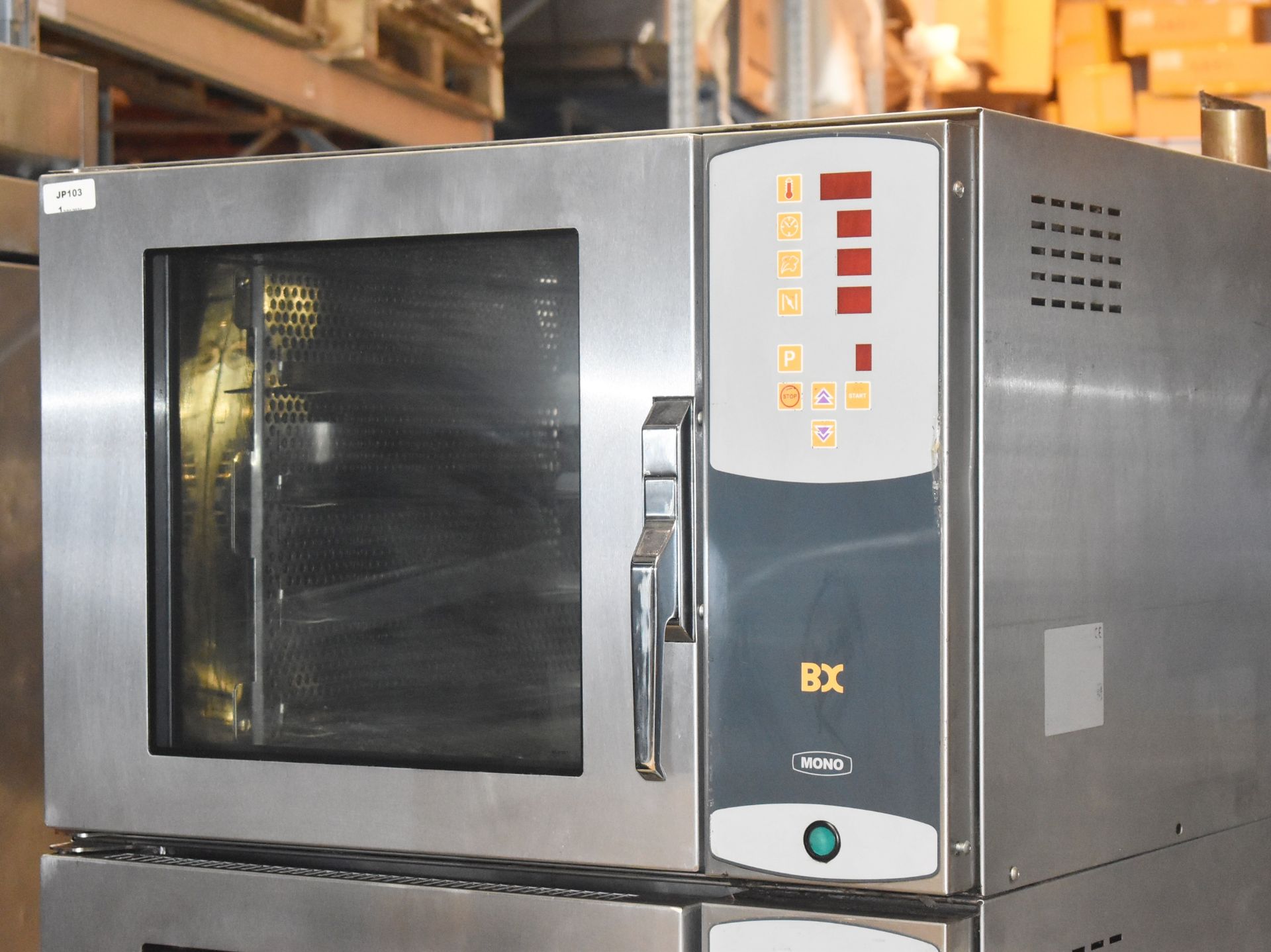 1 x Mono BX Bake Off Double Convection Steam Oven With Stainless Steel Exterior and Stand - Recently - Image 7 of 8