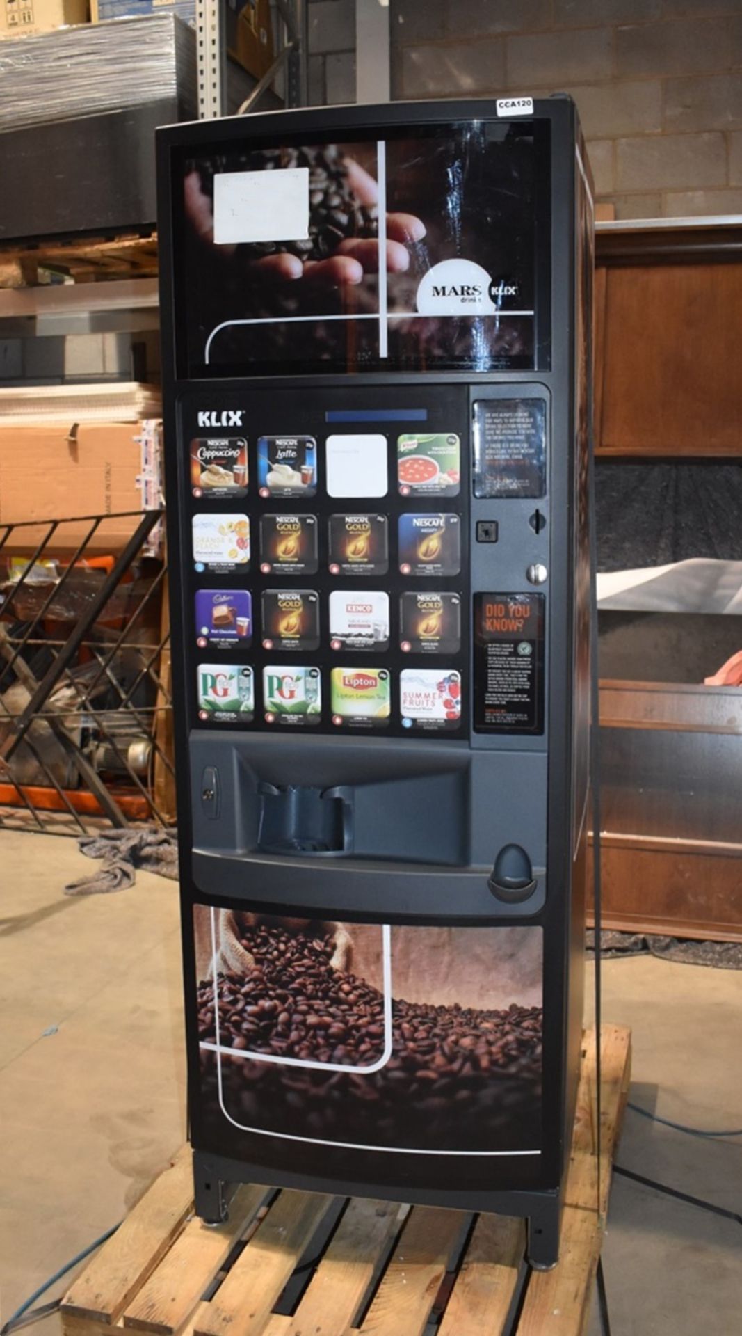 1 x Klix Outlook Hot and Cold Drinks Vending Machine - Bild 12 aus 24