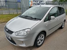 2008 Ford C-Max Zetec MPV 5dr 1.8 Petrol - CL505 - NO VAT ON THE HAMMER - Location: Corby