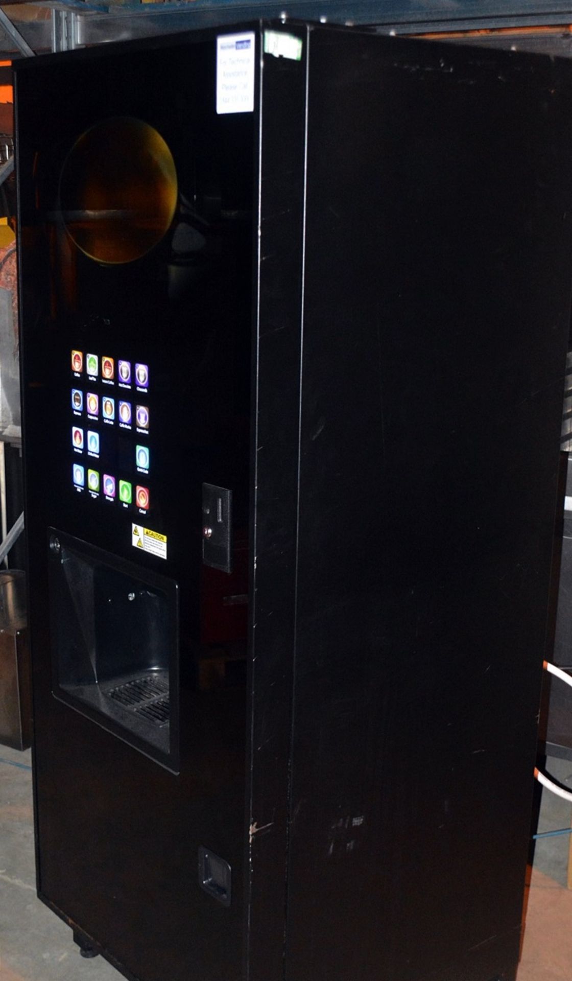 1 x COFFEETEK Touch Screen Instant Hot Drink Vending Machine - Model: Neo B2C (INSTANT TEA) - Bild 7 aus 9
