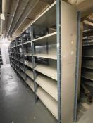 13 x Bays of Metal Warehouse Storage Shelving - H293 x W100 x D52 cms - 100cm Width Per Bay -