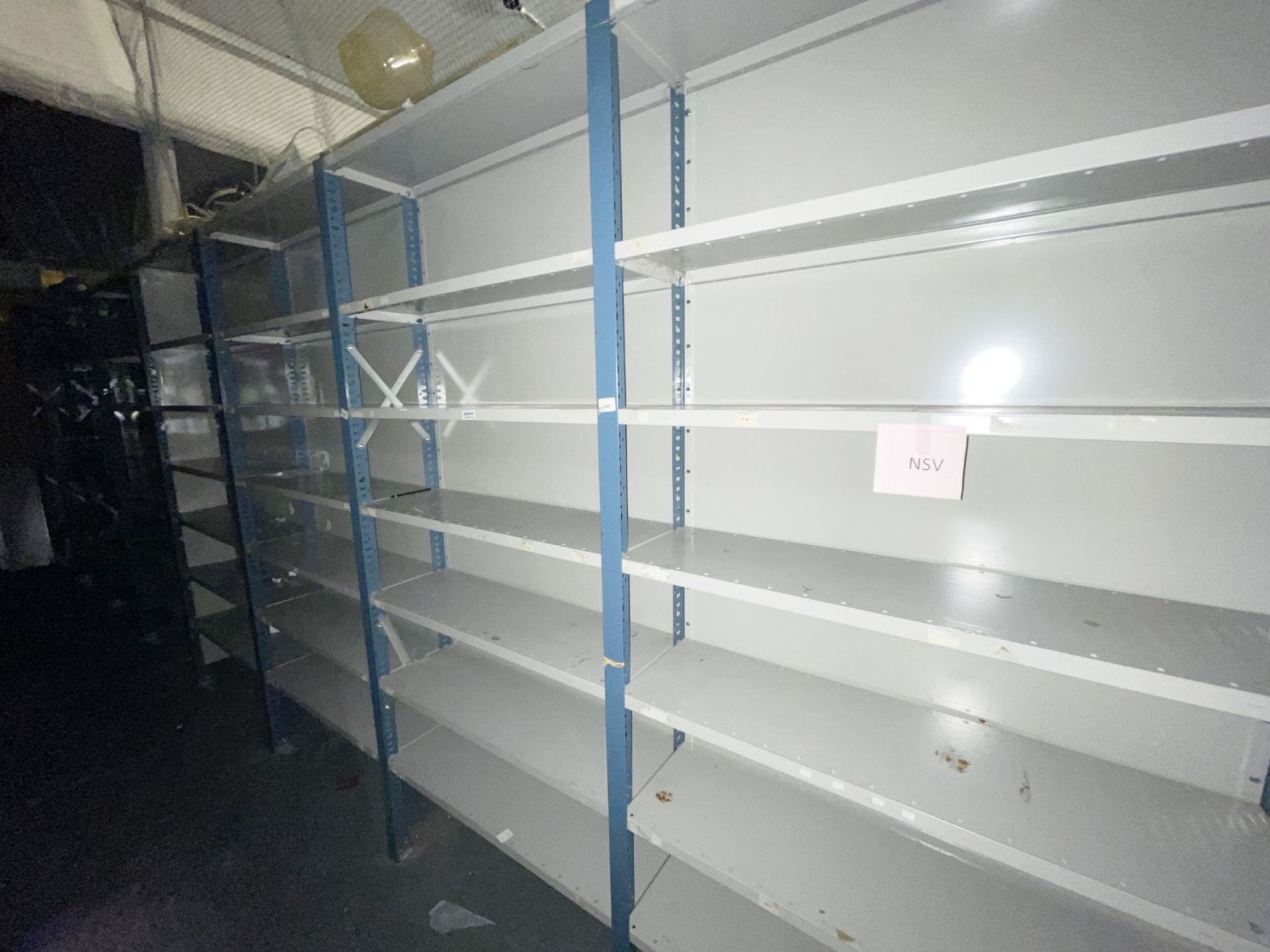 8 x Bays of Metal Warehouse Storage Shelving - Plus Additional Shelves - 100cm Width Per Bay - CL670 - Image 3 of 7