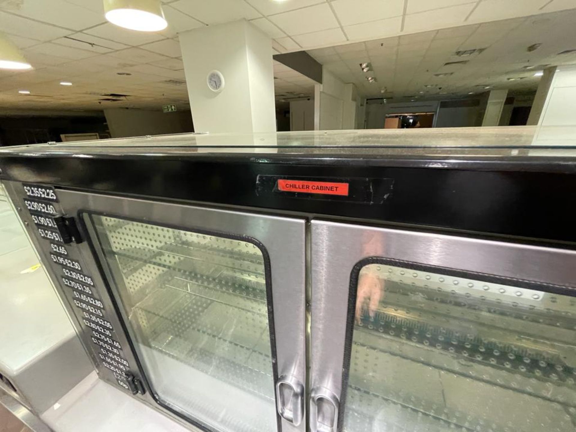 1 x Canteen Servery Counter Featuring Self Server Chiller, Plate Dispensers, Display Cabinet, - Image 25 of 26
