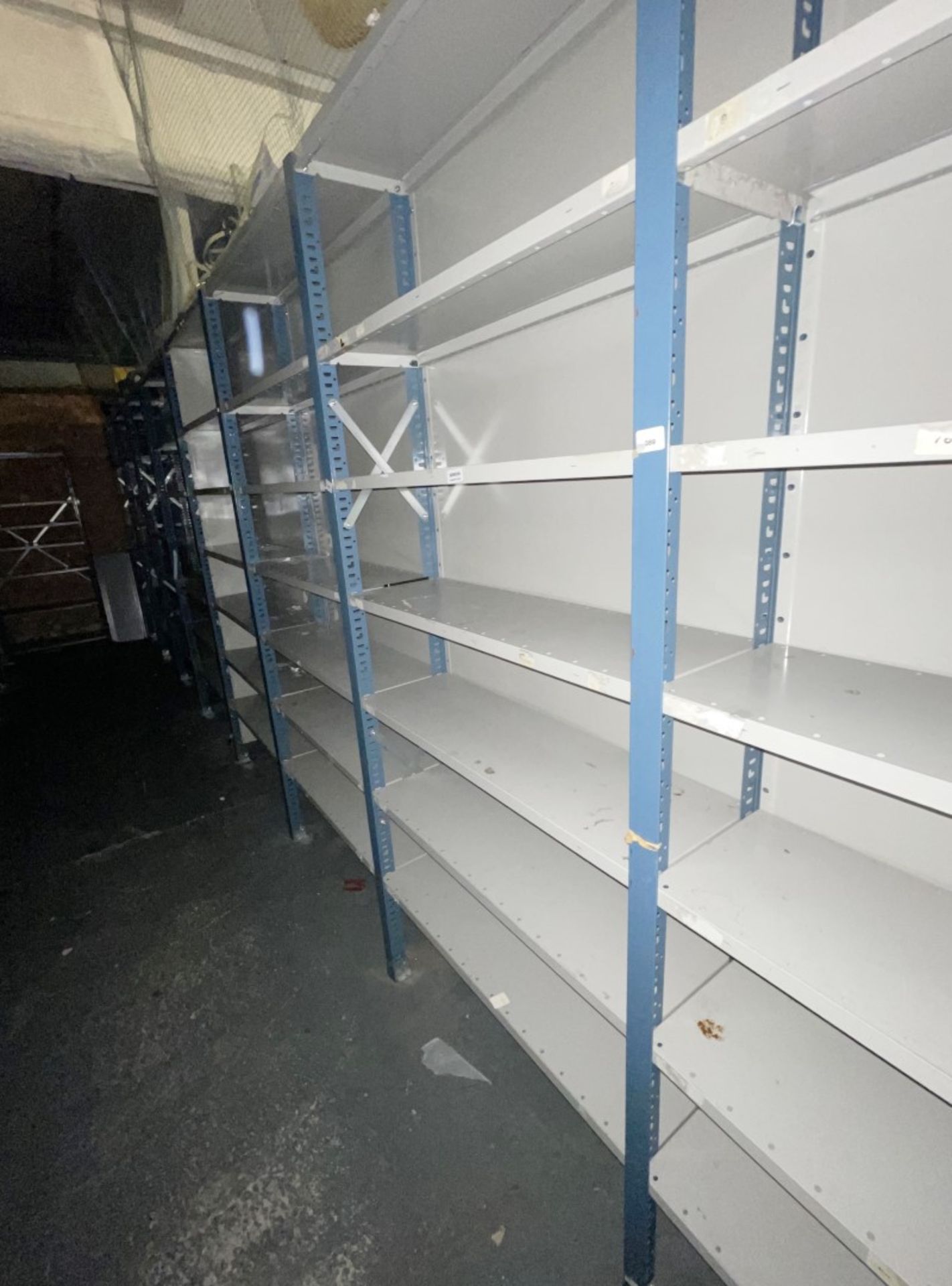 8 x Bays of Metal Warehouse Storage Shelving - Plus Additional Shelves - 100cm Width Per Bay - CL670 - Image 4 of 7