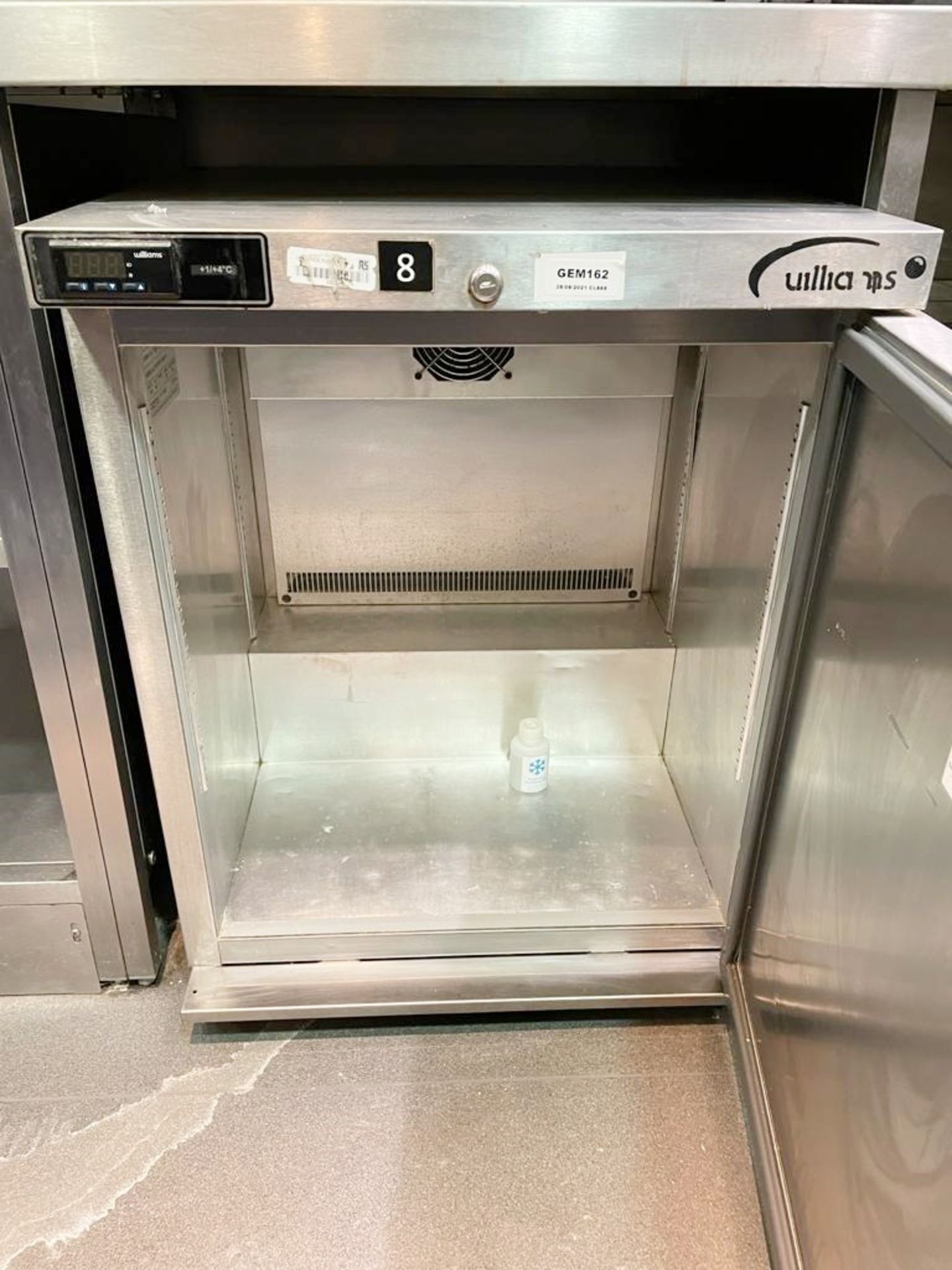 1 x Williams HA134SA Undercounter Refrigerator With Stainless Steel Exterior - CL670 - Ref: GEM162 - - Image 5 of 5