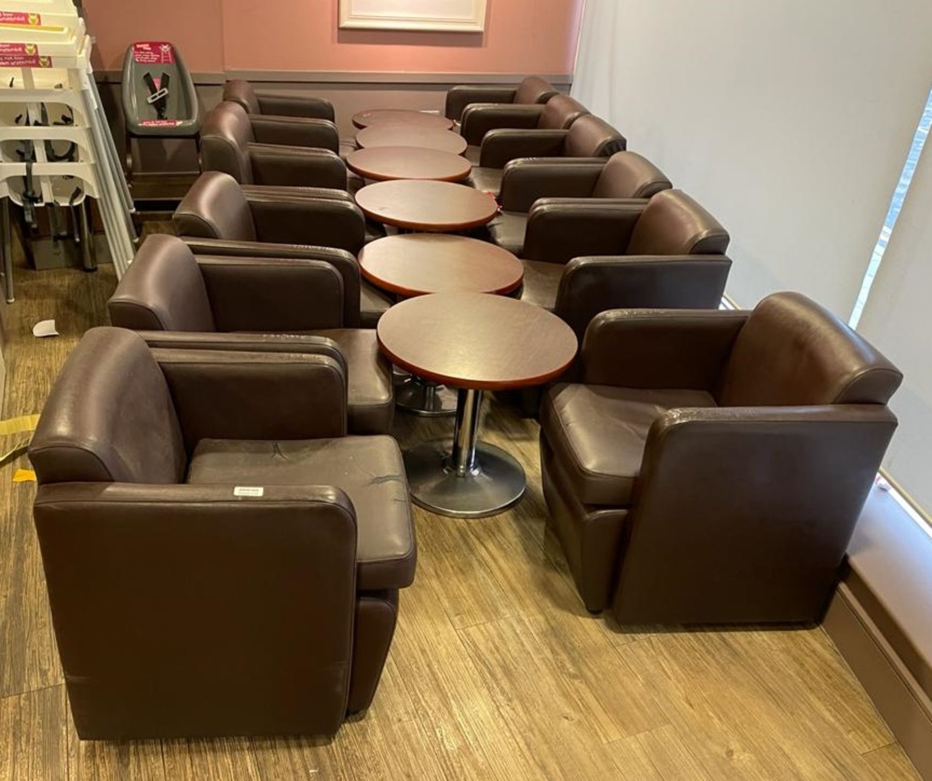 1 x Cafe Furniture Job Lot to Include 12 x Chairs, 6 x Tables, 2 x Tommee Tippee Baby Bottle - Image 10 of 16