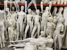 HUGE JOB LOT From Retail DEPARTMENT STORE - Includes Mannequins, Busts, Dressmakers Dummy, Display