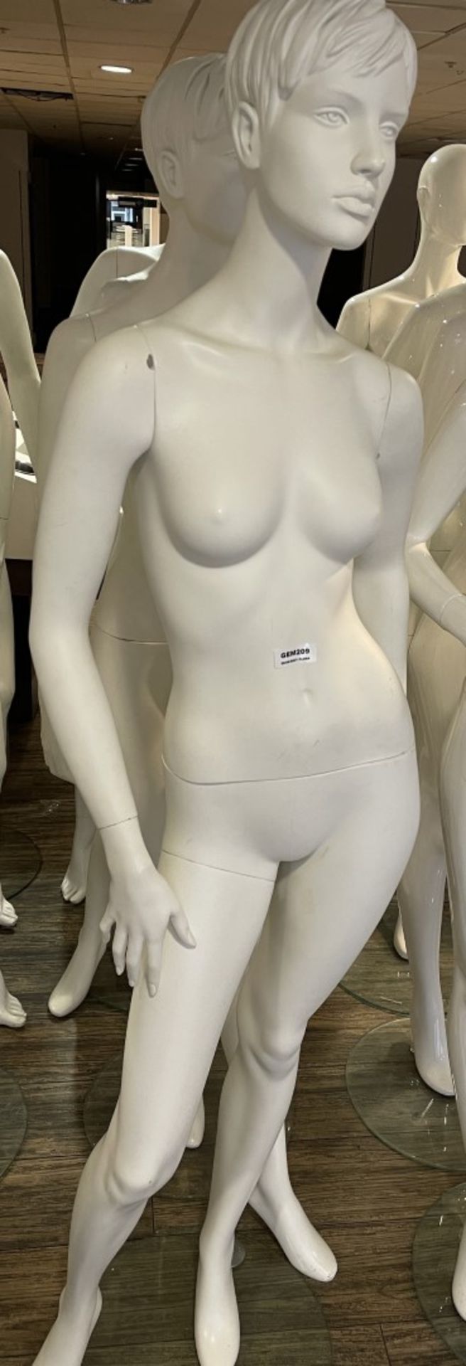 4 x Full Size Female Mannequins on Stands - CL670 - Ref: GEM209 - Location: Gravesend, DA11 - Image 3 of 9