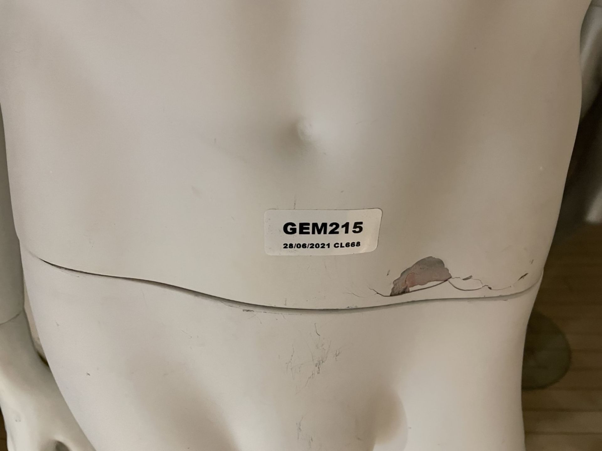 9 x Full Size Male Mannequins on Stands - CL670 - Ref: GEM215/216 - Location: Gravesend, DA11 - Image 2 of 5