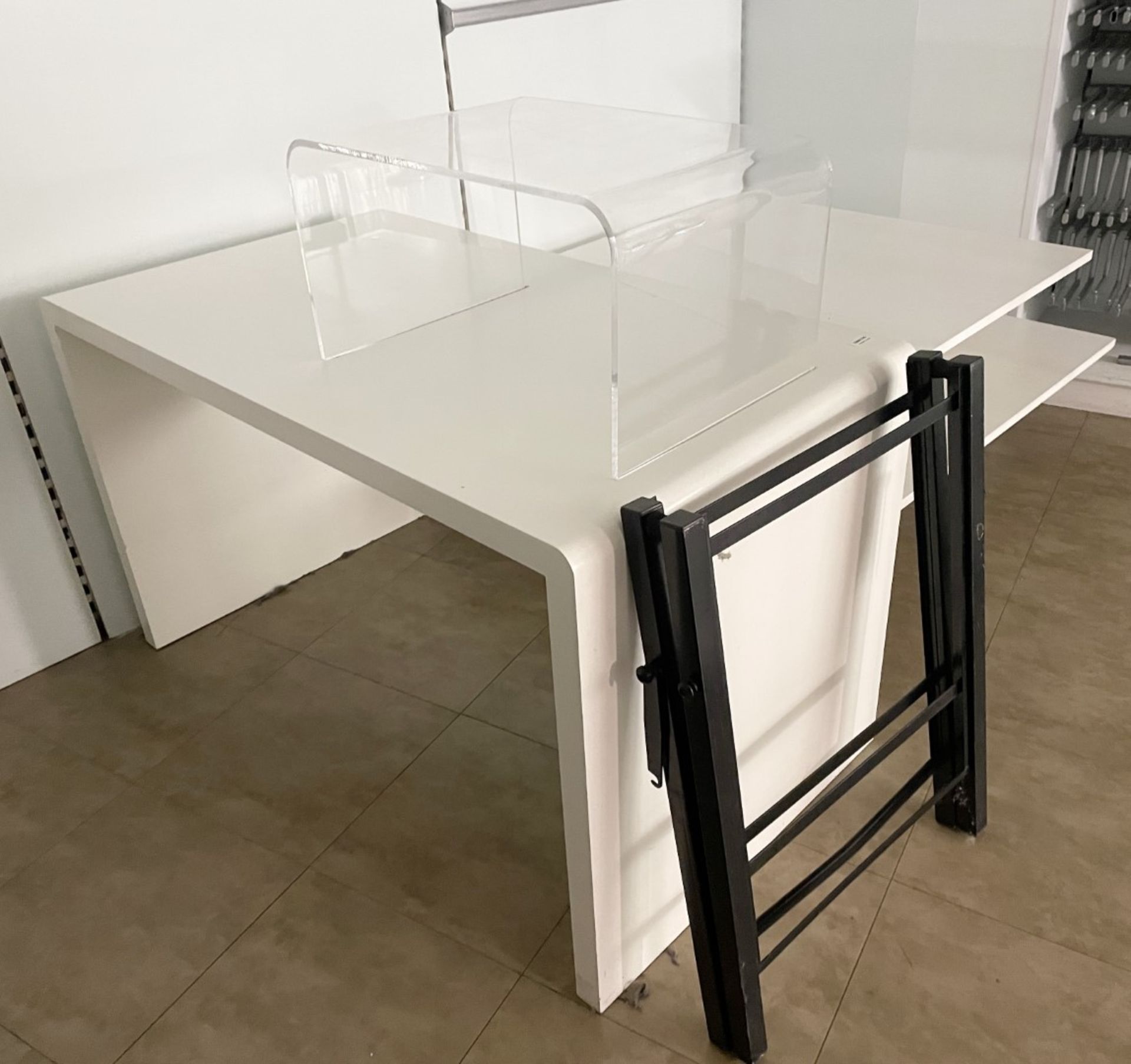 4 x Retail Display Units Including Acrylic Table, Low Two Tier Display - CL670 - Ref: GEM195 -