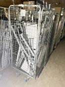 Approx 12 x Warehouse Roller Cages With Contents - Contents Include Various Retail Shop Fittings -