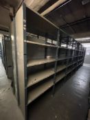 14 x Bays of Metal Warehouse Storage Shelving - H293 x W100 x D52 cms - 100cm Width Per Bay -