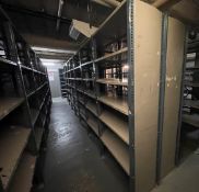 14 x Bays of Metal Warehouse Storage Shelving - H293 x W100 x D52 cms - 100cm Width Per Bay -