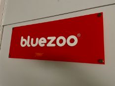 4 x Acrylic Retail Wall Signs - Jasper J Conran and Bluezoo - 80 x 30cm Size - CL670 - Ref: GEM196 -