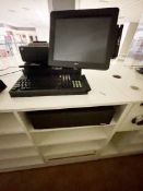 4 x NCR Epos Systems Including Screens, Cash Drawers, Receipt Printers and Hand Scanners - Size: H98