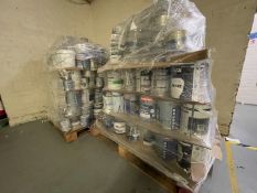 2 x Pallets of Tins of Paint  - Various Brands and Colours Included - CL670 - Ref: GEM320 -