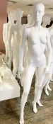 5 x Full Size Female Mannequins on Stands - CL670 - Ref: GEM210 - Location: Gravesend, DA11
