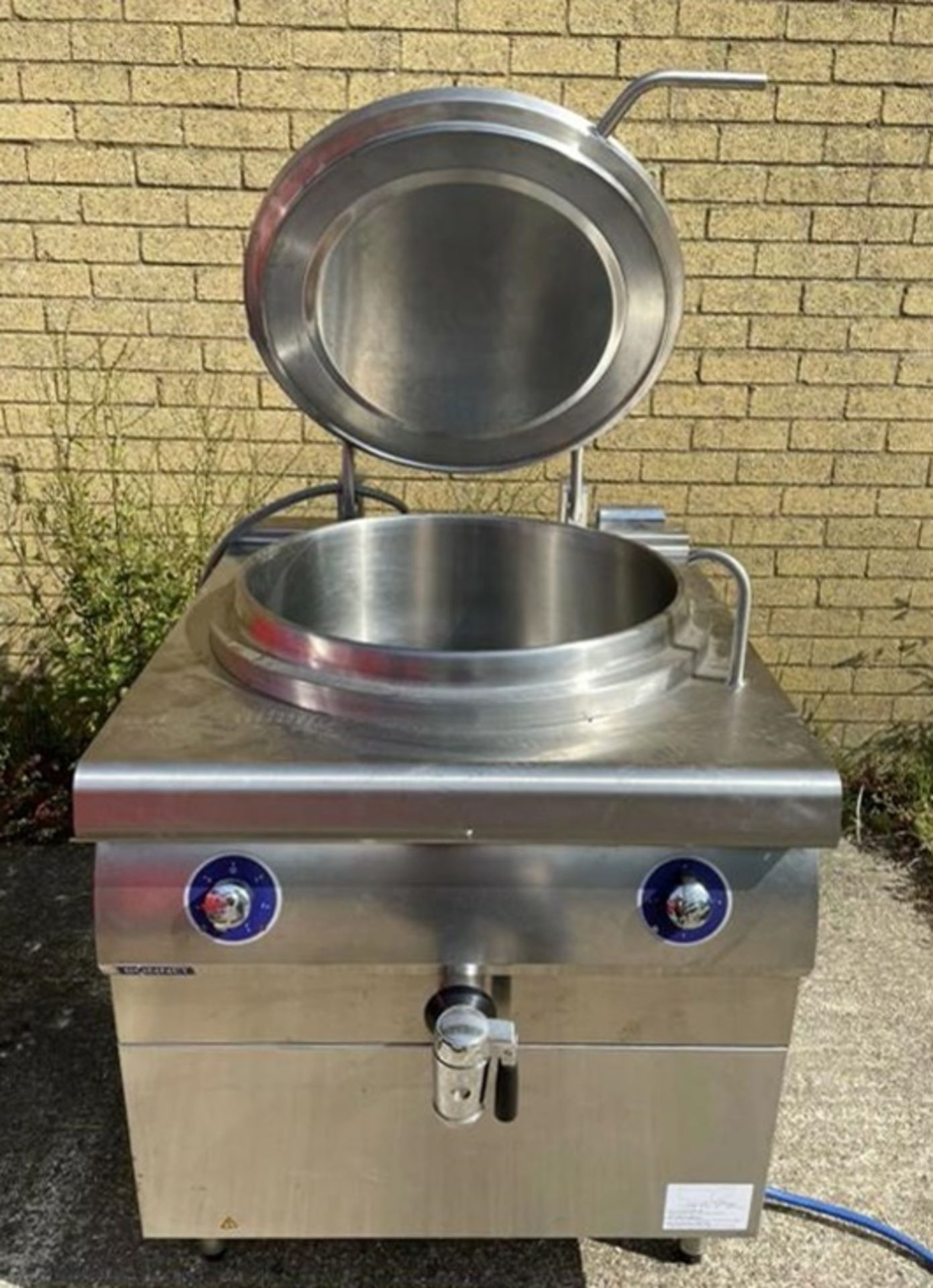 1 x Bonnet 100 Litre 3 Phase Commercial Boiling Pan - Approx RRP £4,999 - Stainless Steel