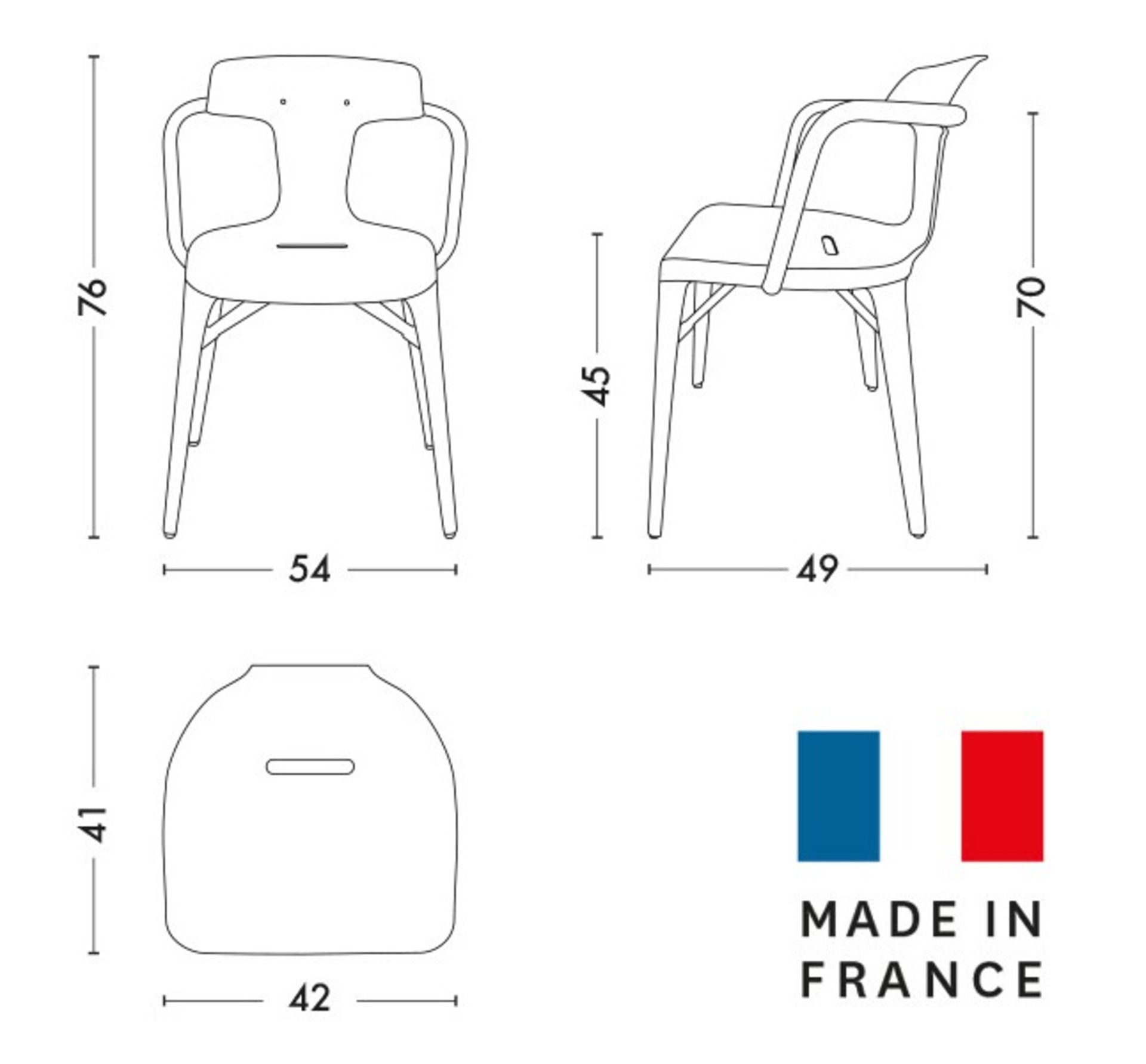 4 x Tolix Outdoor Bistro Stacking Armchairs Designed By Patrick Norguet - RRP £1,548 - Image 4 of 16