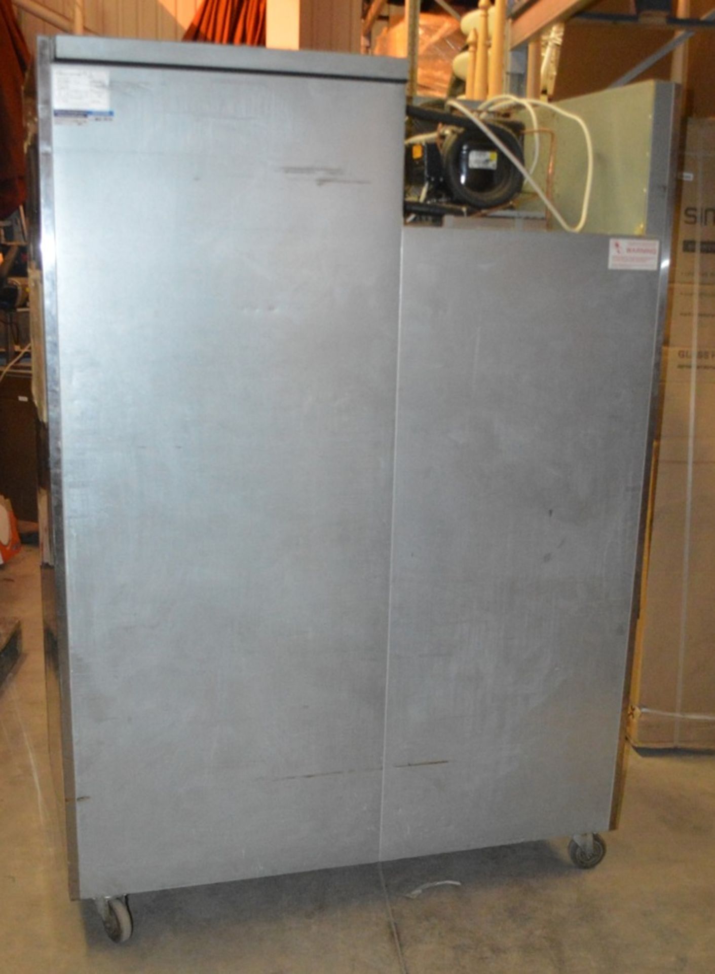 1 x WILLIAMS Upright 2-Door Stainless Steel Commercial Chiller Unit - Dimensions: H195 x W140 x - Image 3 of 12