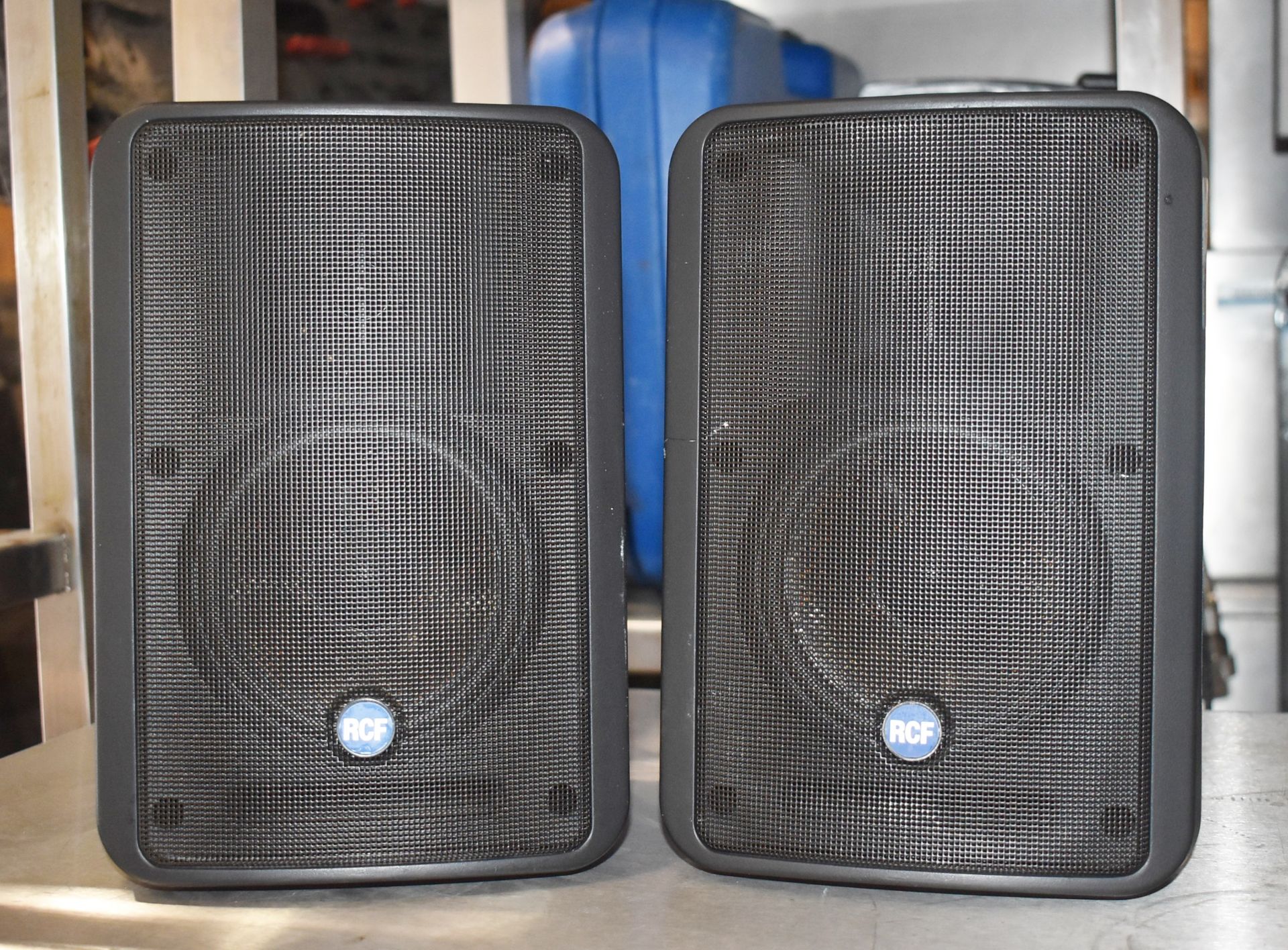 2 x RCF 175-Watt Two-Way Compact Monitor Speakers - Model Monitor 55 - RRP £246 - Ref: JP11/JP12 -