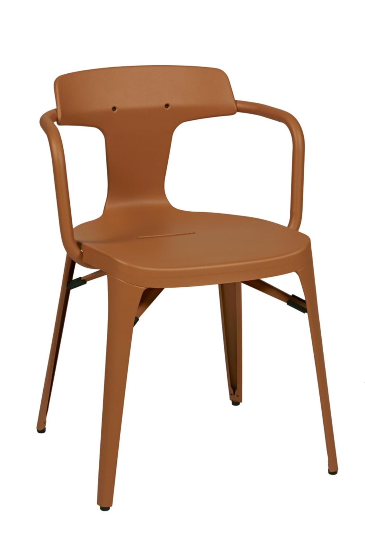 4 x Tolix Outdoor Bistro Stacking Armchairs Designed By Patrick Norguet - RRP £1,548