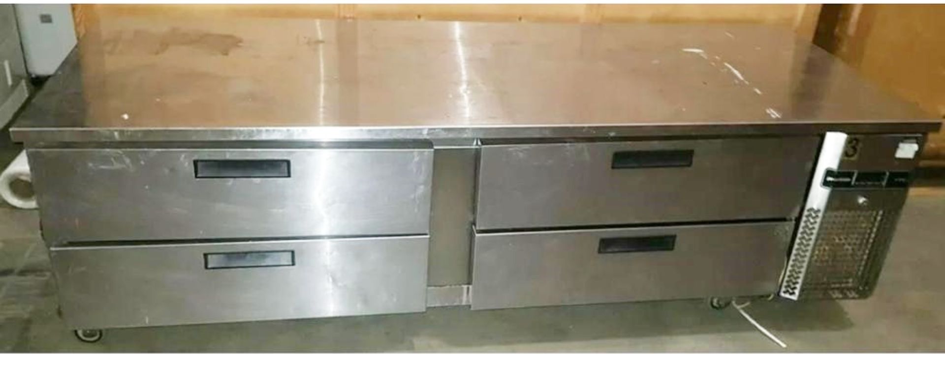 1 x Precision Under Broiler Four Drawer Refrigerator - CL667 - Location: Brighton, Sussex,