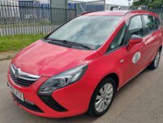 2016 Vauxhall Zafira Tourer Design MPV - CL505 - NO VAT ON THE HAMMER - Location: Corb