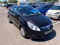 2009 Vauxhall Corsa Life A/C 5dr Hatchback - CL505 - NO VAT ON THE HAMMER - Location: Corby