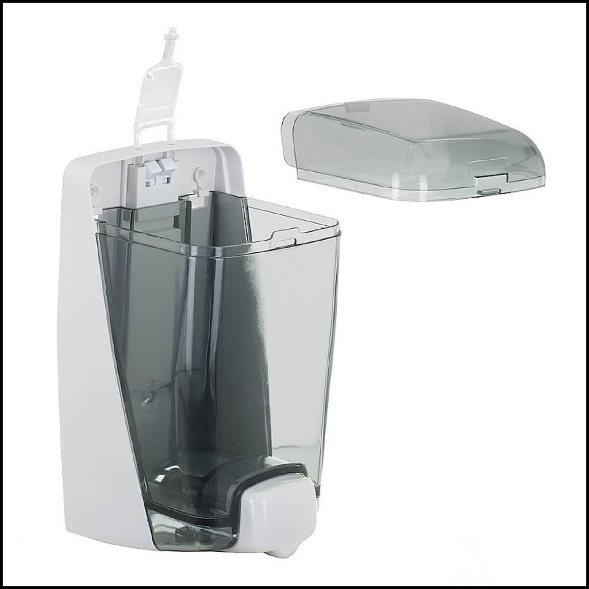 64 x Azure 1000ml Refillable Liquid Soap Dispensers - Suitable For 70% Ethanol Alcohol Gels and