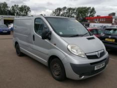 2009 Vauxhall Vivaro Sportive Cdti SWB Panel Van - CL505 - Ref: VVS0011 - NO VAT ON THE HAMMER - Loc