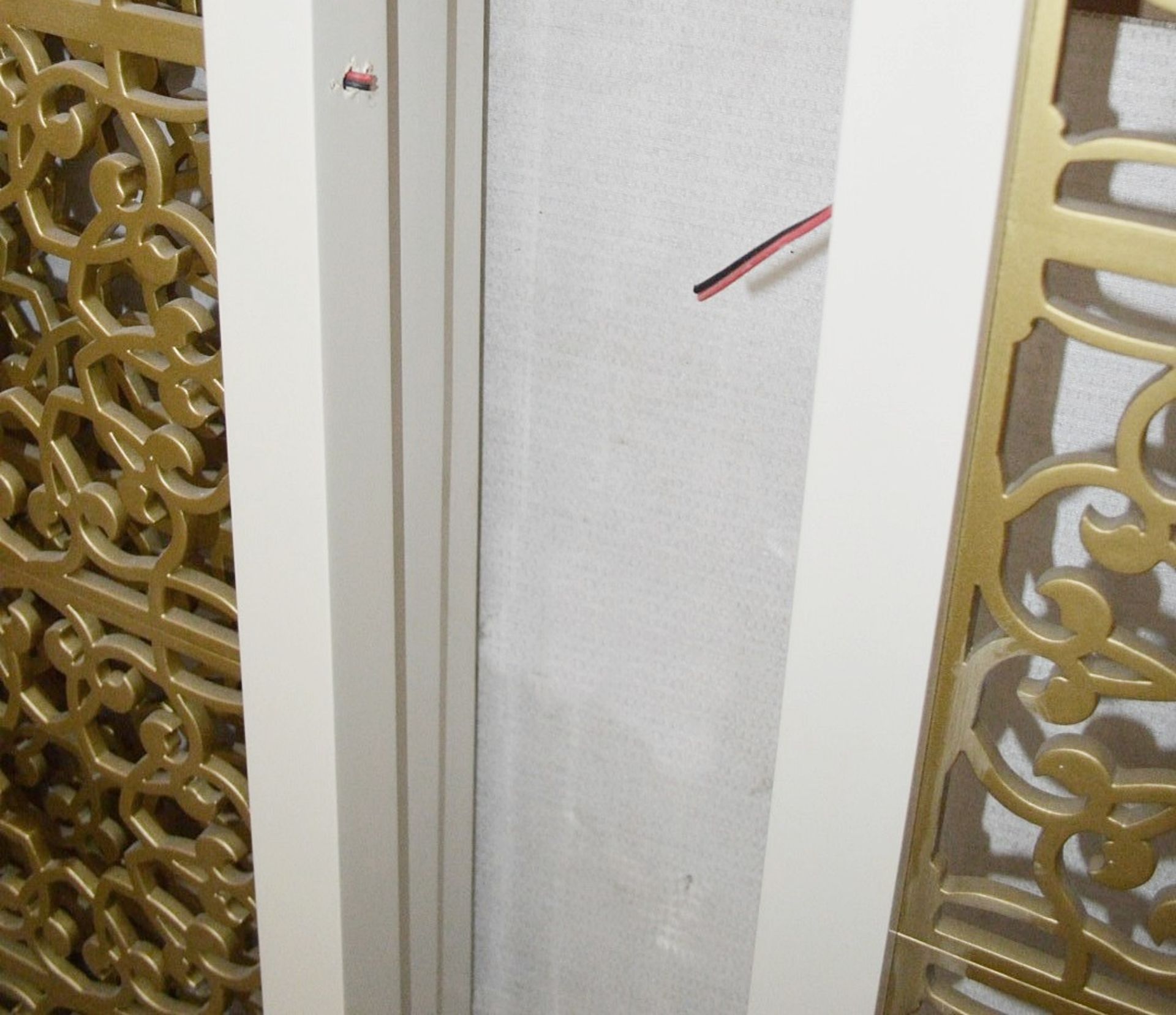 A Set Of 4 x Moroccan-style Room Divider Screen Panels  - Ref: HMS108 - CL668 - Location: Altrincham - Image 4 of 8