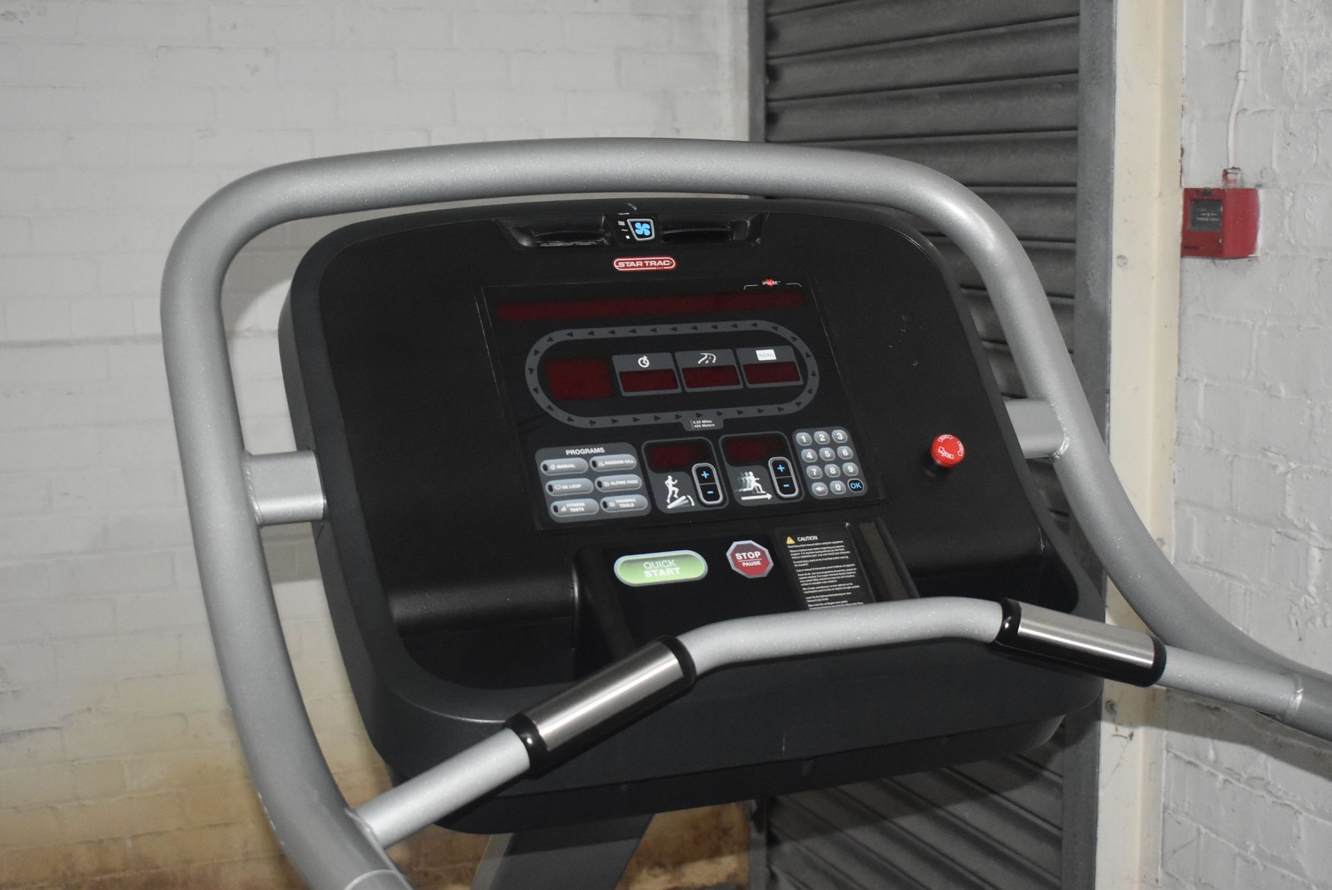 1 x Star Trac Commercial Excercise Treadmill With Uphill Feature - CL011 - Location: Altrincham WA14 - Image 5 of 8