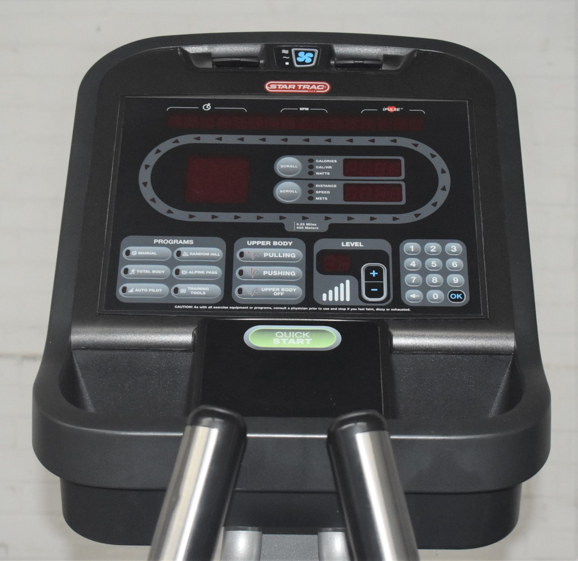 1 x Star Trac Commercial Excercise Elliptical Cross Trainer - CL011 - Ref SL307 GIT -  Location: - Image 11 of 11